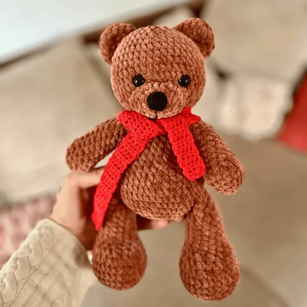 Medved Bine - My Mooni Studio (woocoomerce) - kvačkana igrača